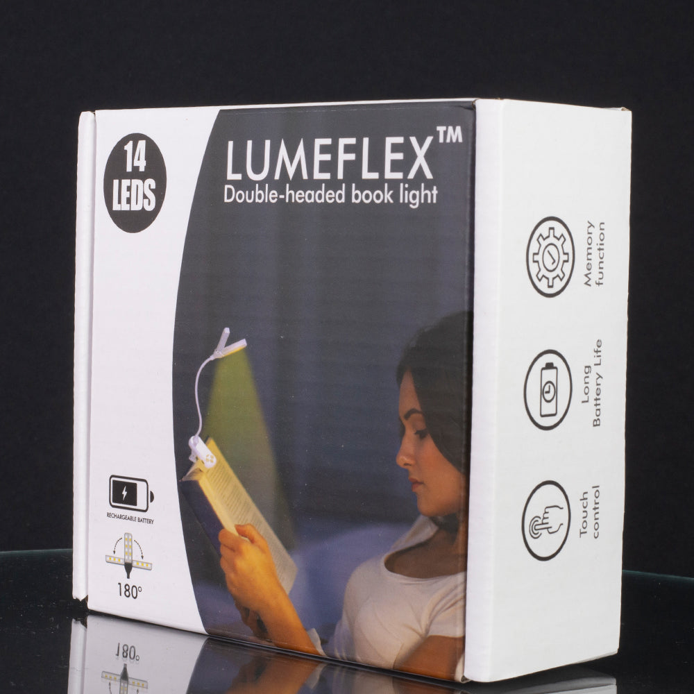 Lumeflex lámpara de lectura de doble cabezal 34 