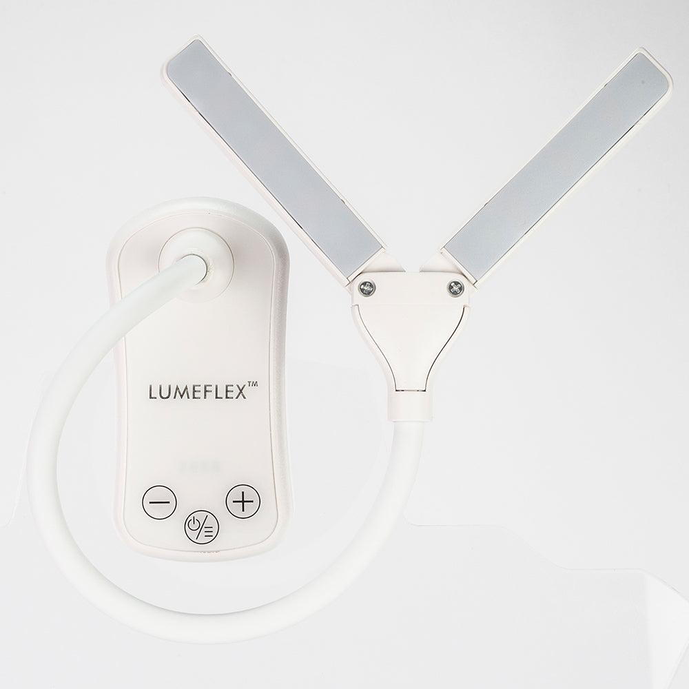 Lumeflex lámpara de lectura de doble cabezal 29 