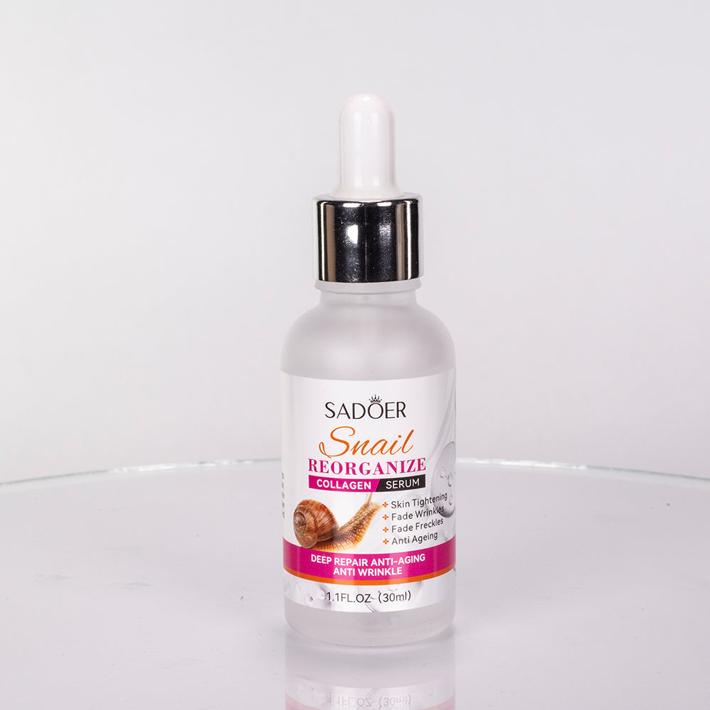 Set de cuidado facial de 6 piezas con colágeno y baba de caracol de SADOER 8 