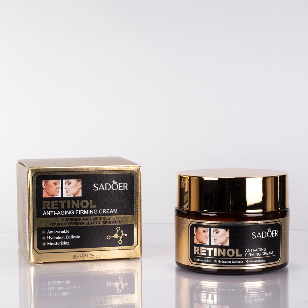 Crema facial reafirmante con retinol SADOER