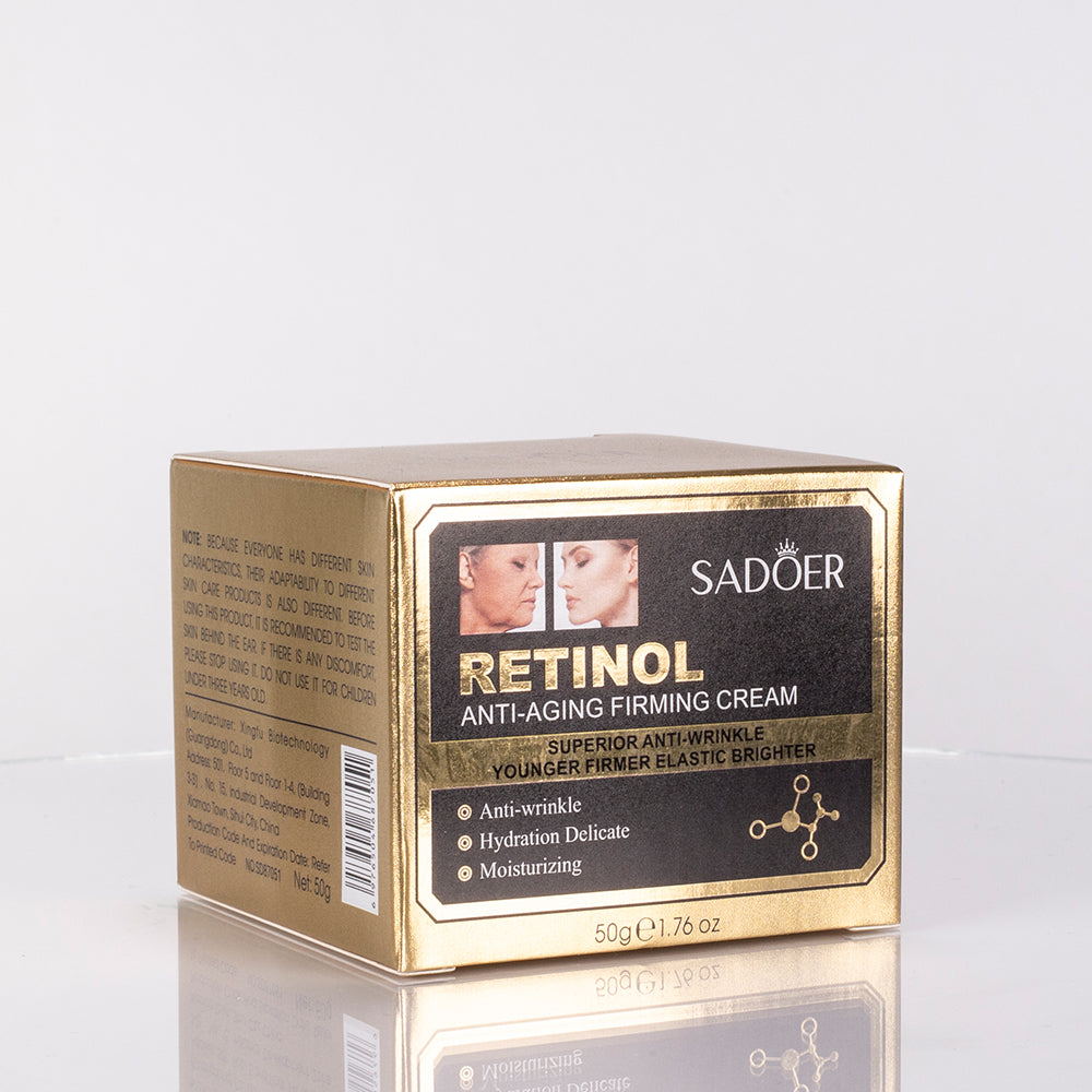 Crema facial reafirmante con retinol SADOER