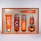 Set de regalo SADOER 5x Vitamina C para unificar el tono de la piel e hidratar el rostro – 6 piezas