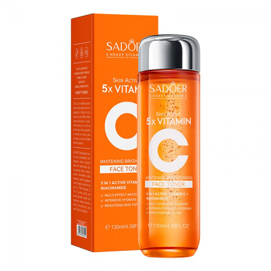 SADOER 5 Heavy Vitamin C Whitening Brightening Face Toner 130ml