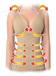 CAMISETA MOLDEADORA DE SANKOM CON SUJETADOR INCORPORADO, COLOR BEIGE.
Talla S/M
