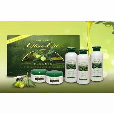 Paquete de piezas de cuidado de la piel con aceite de oliva Bio -Vital 3 