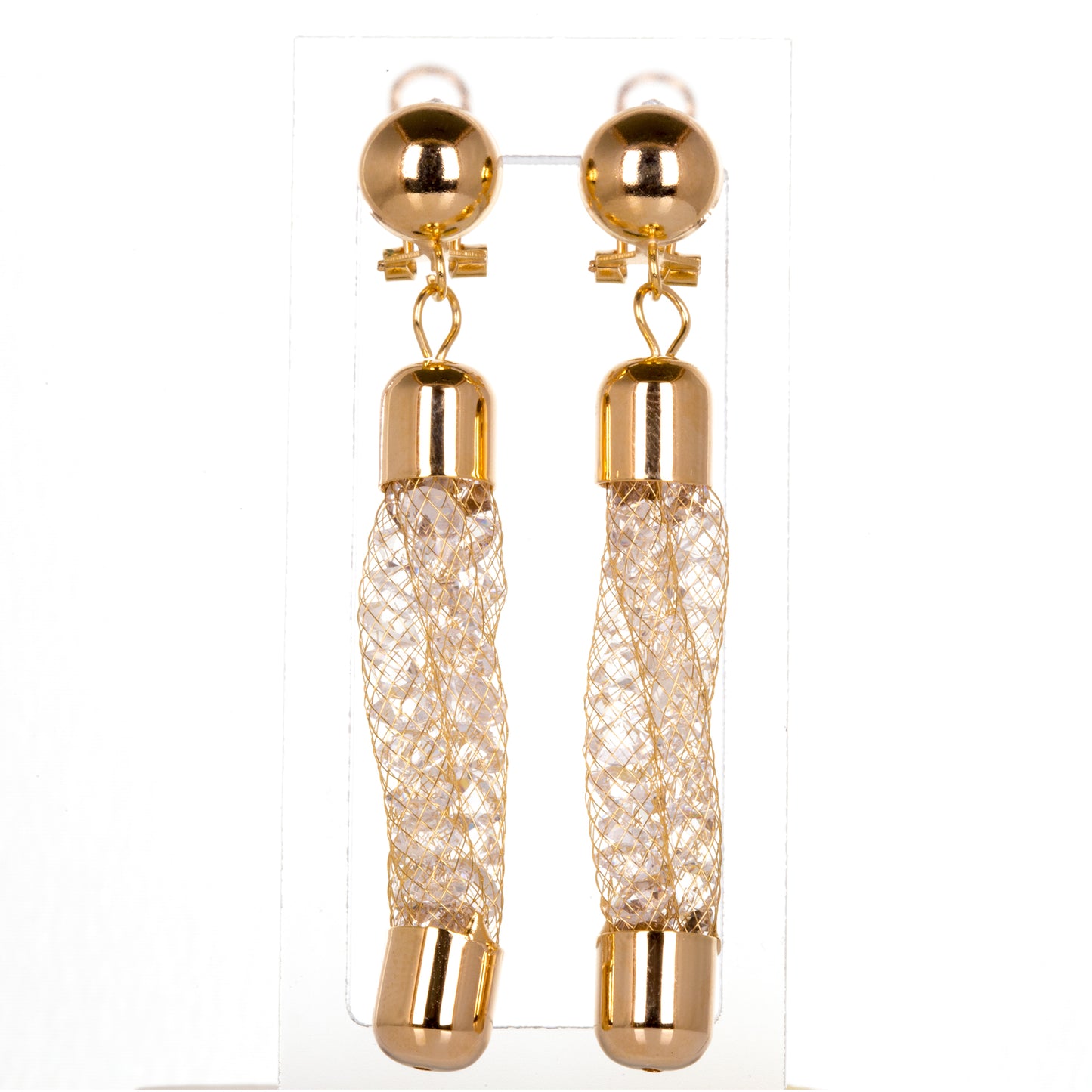 Conjunto de Aleación Bañado en Oro con Cristal Emporia® Multicolor