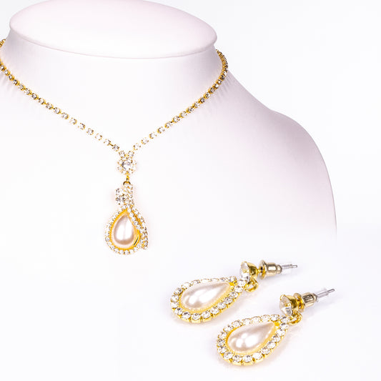 Conjunto de Aleación Bañado en Oro