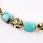 Conjunto Cuenta con Cristal Emporia® Verde ( Collar +Pulsera )
