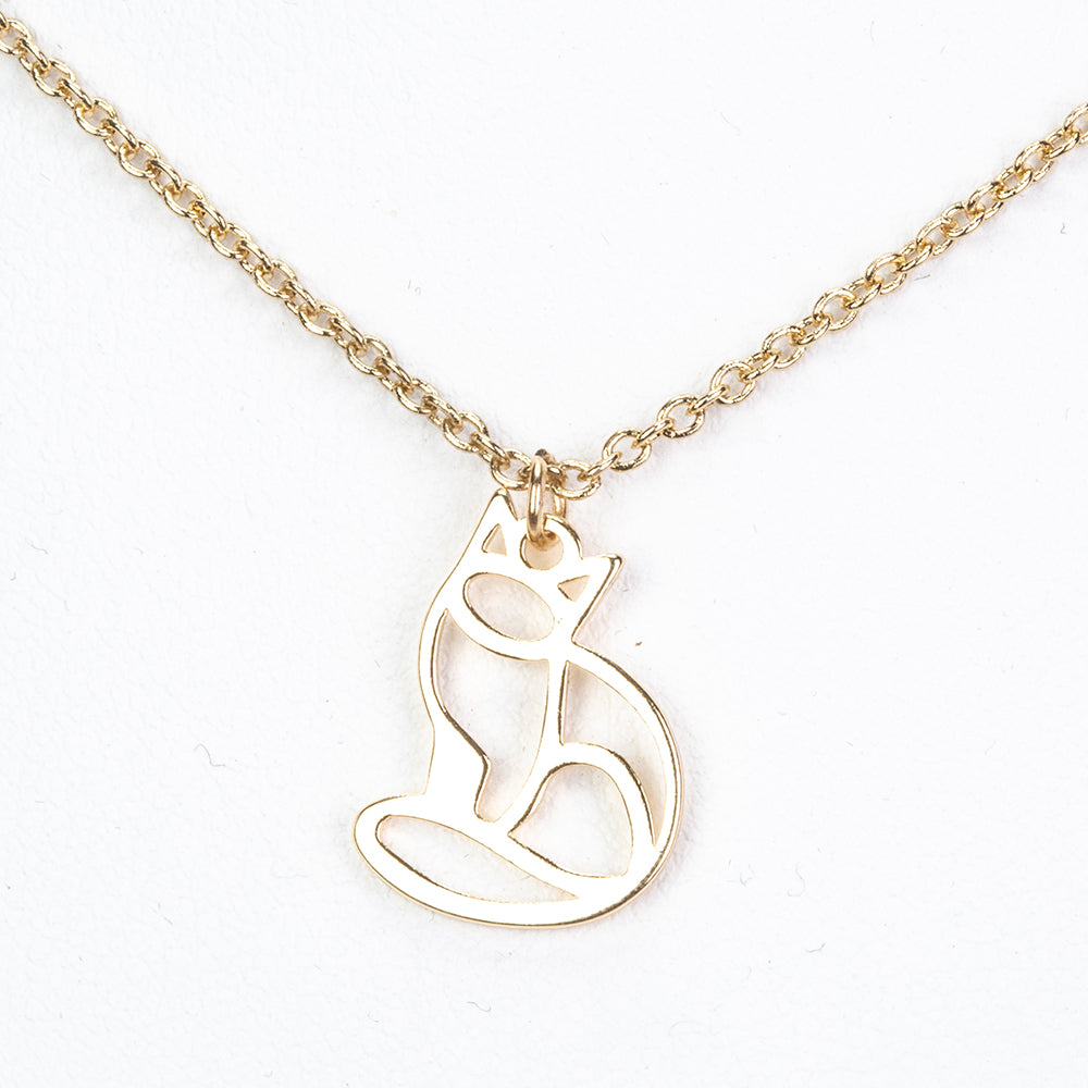 Conjunto de Aleación Bañado en Oro ( Collar +Pulsera +Colgante ) 2 