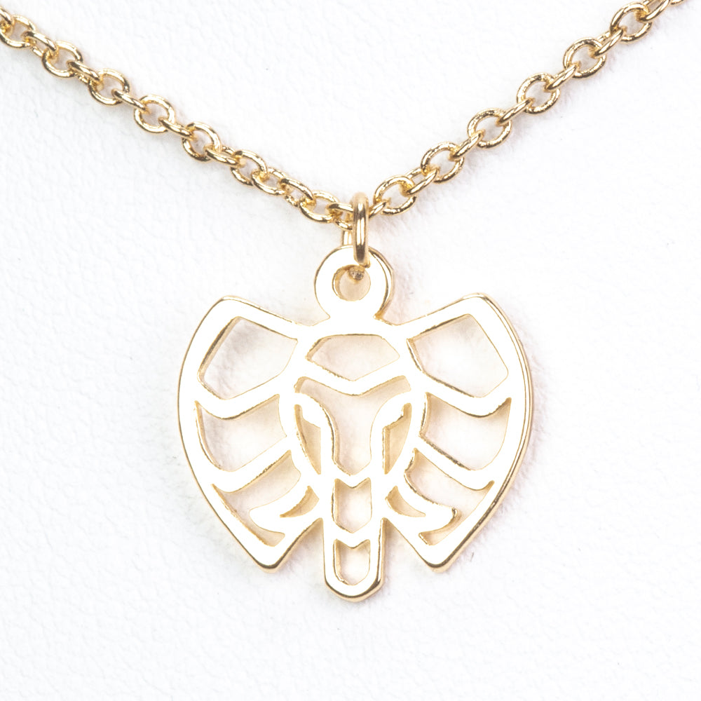 Conjunto de Aleación Bañado en Oro ( Collar +Pulsera ) 5 