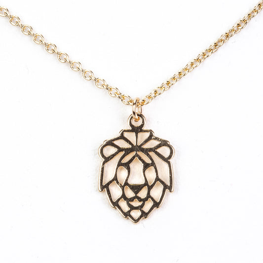 Conjunto de Aleación Bañado en Oro ( Collar +Pulsera )