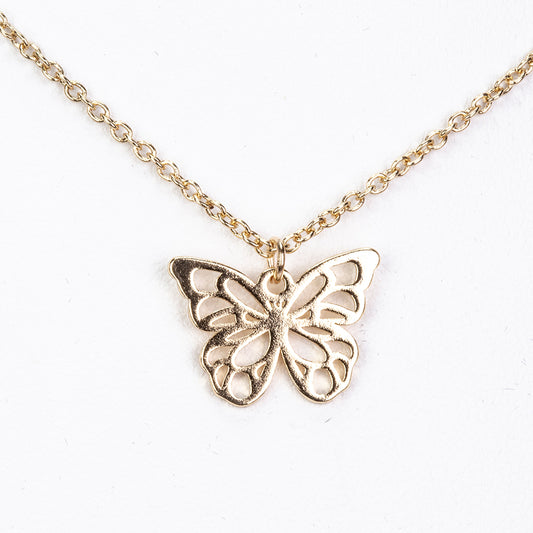 Conjunto de Aleación Bañado en Oro ( Collar +Pulsera )