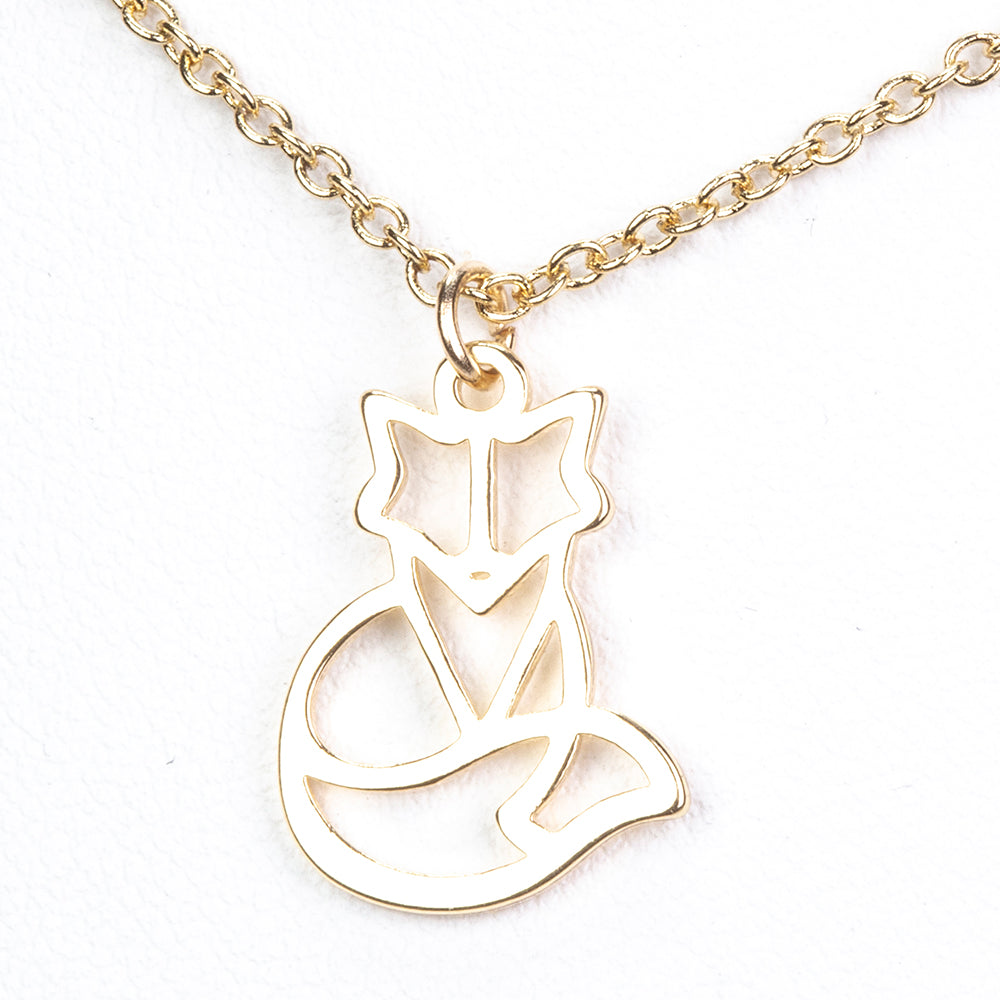 Conjunto de Aleación Bañado en Oro ( Collar +Pulsera )