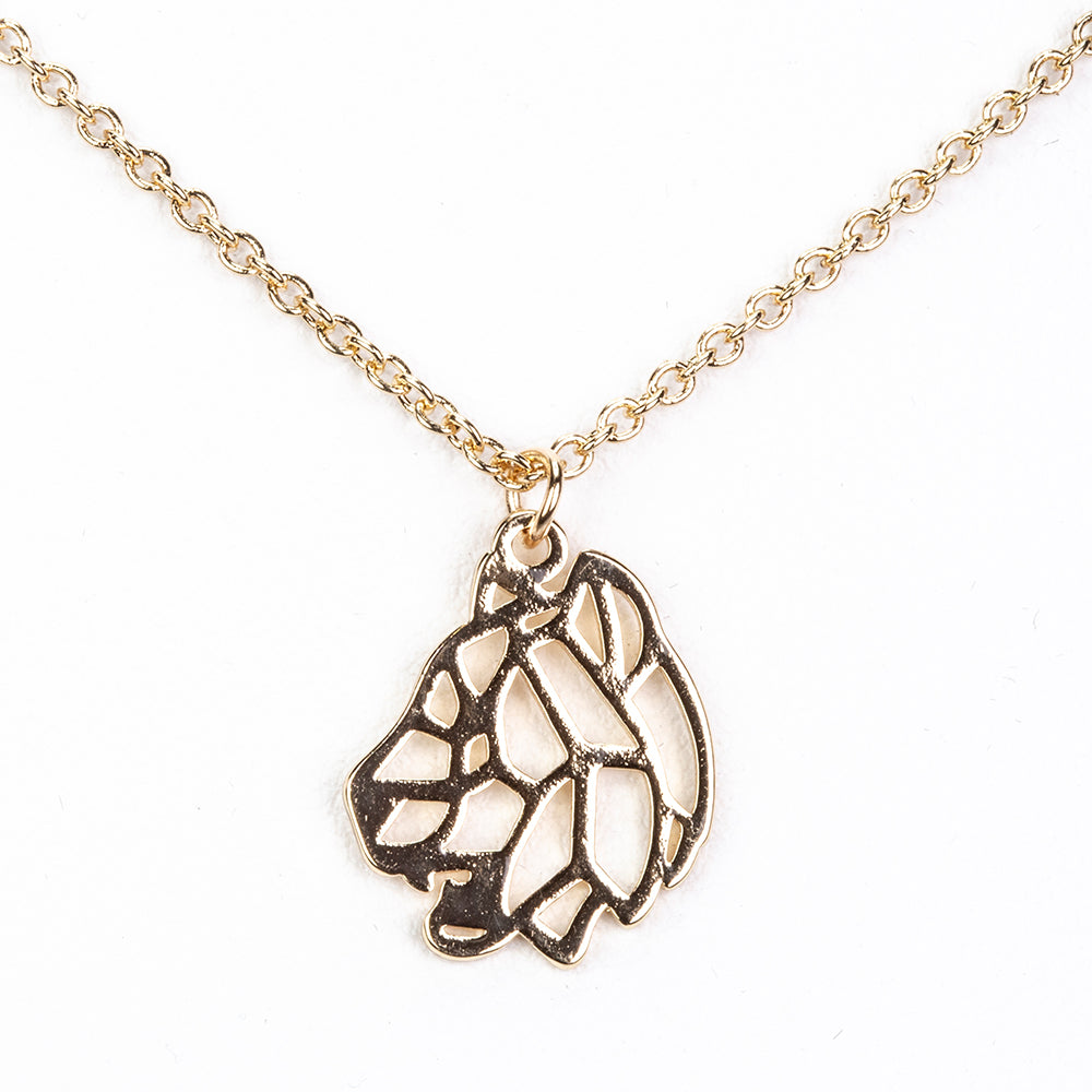 Conjunto de Aleación Bañado en Oro ( Collar +Pulsera ) 2 