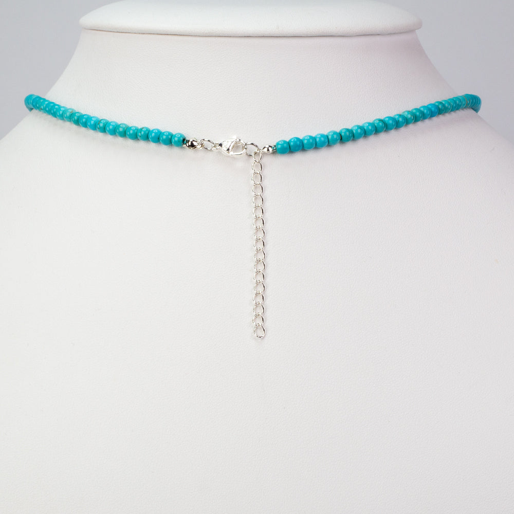 Collar de Plata con Turquesa 2 