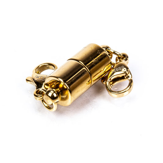 Cerradura magnética de plata chapada en oro amarillo