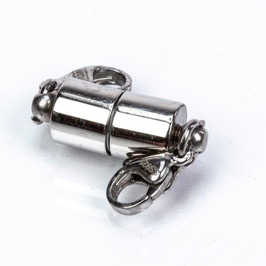 Cerradura magnética de plata esterlina