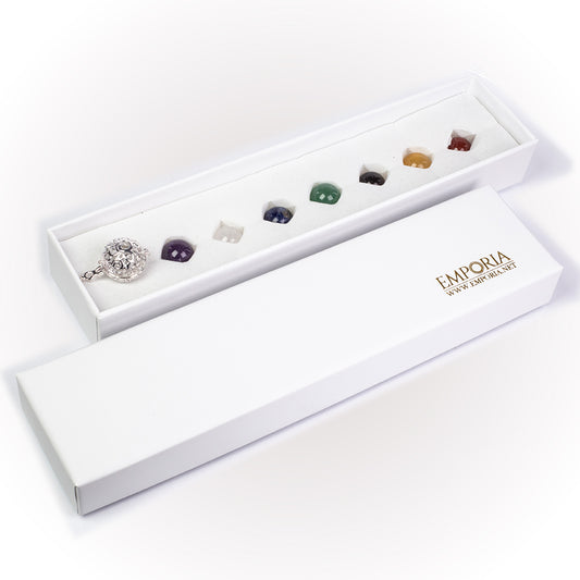 Collar de Aleación Bañado en Oro con Amatista y Lapislázuli ( Collar +Colgante )