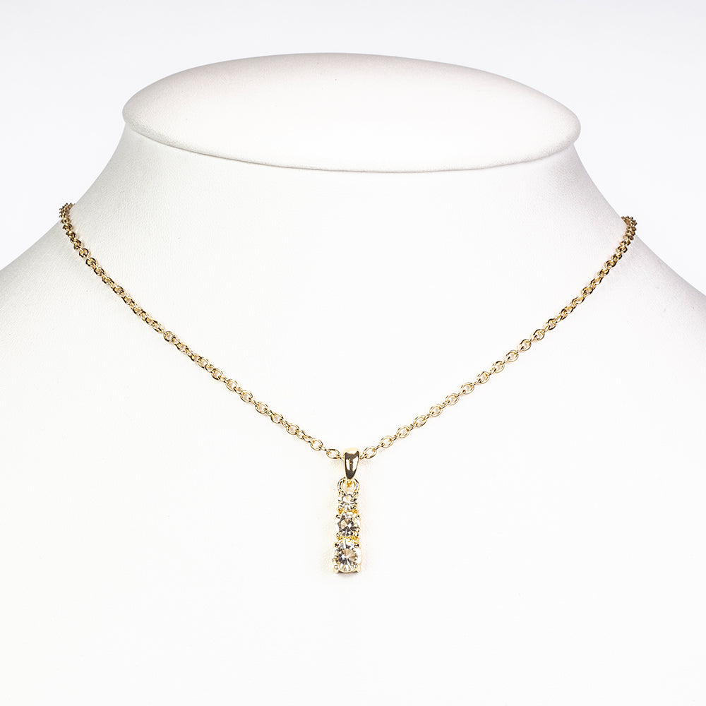 Reloj de Aleación Bañado en Oro con Esmeralda y Cristal Emporia® Blanco ( Collar +Pendientes +Colgante ) 13 