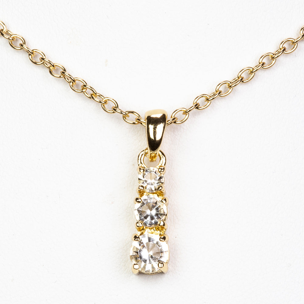 Reloj de Aleación Bañado en Oro con Esmeralda y Cristal Emporia® Blanco ( Collar +Pendientes +Colgante ) 14 