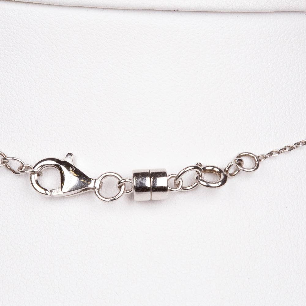 Cerradura magnética de plata esterlina 2 