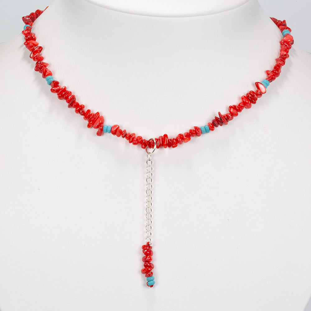 Collar de Plata con Turquesa 1 