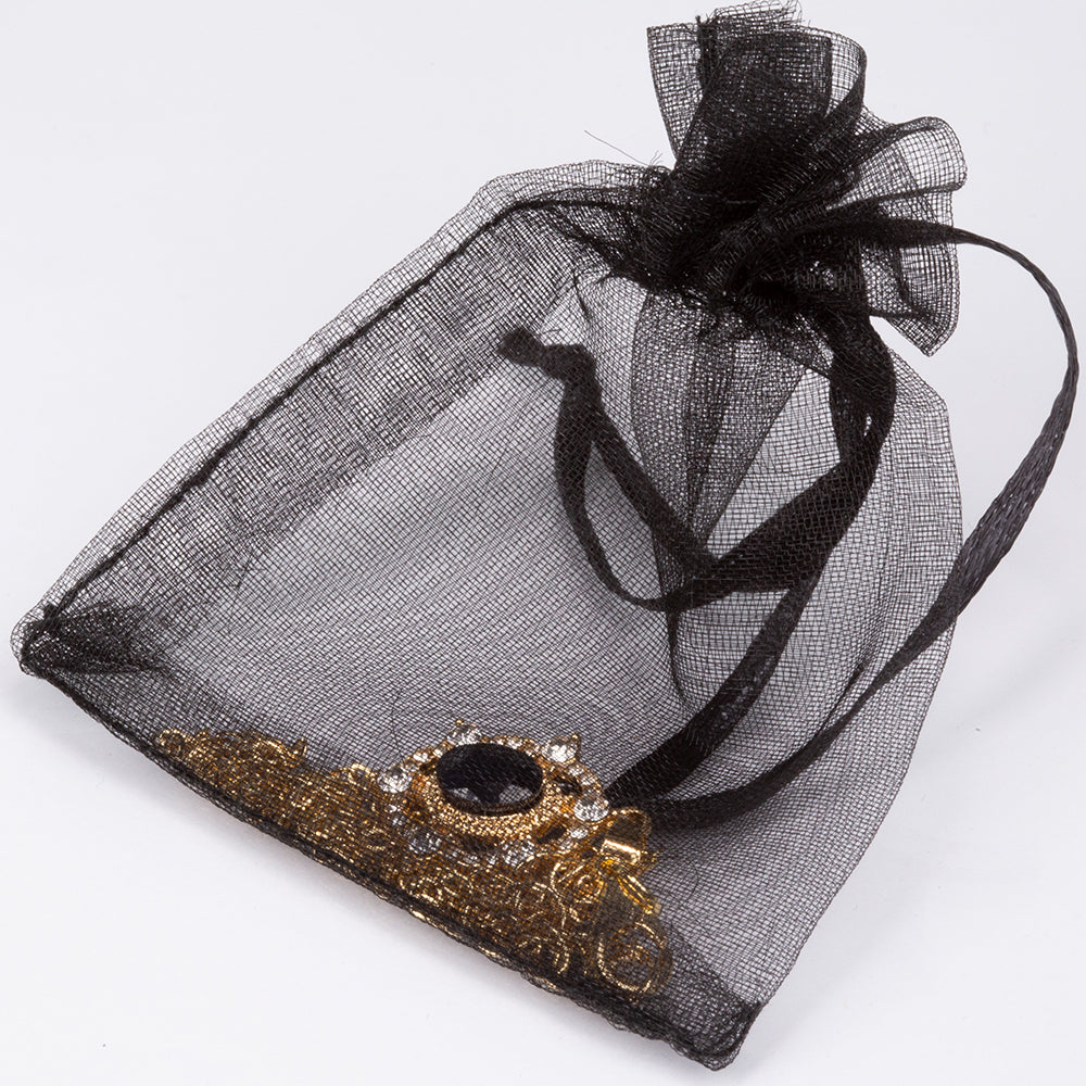 Collar de Aleación Bañado en Oro con Zafiro y Cristal Emporia® Blanco ( Collar +Colgante )