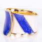 Pulsera de Aleación Bañado en Oro con Esmalte