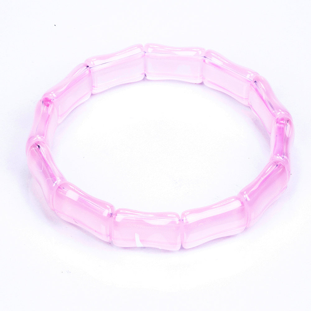 Pulsera Cuenta con Cuarzo Rosa 1 