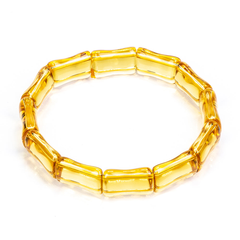 Pulsera Cuenta con Cuarzo amarillo 1 