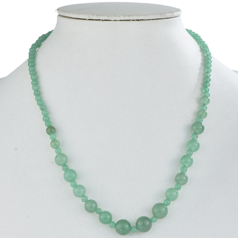 Collar de Plata con Anenturina Verde 2 