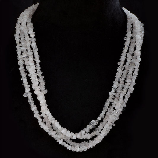 Collar Pepita con Cuarzo Rosado