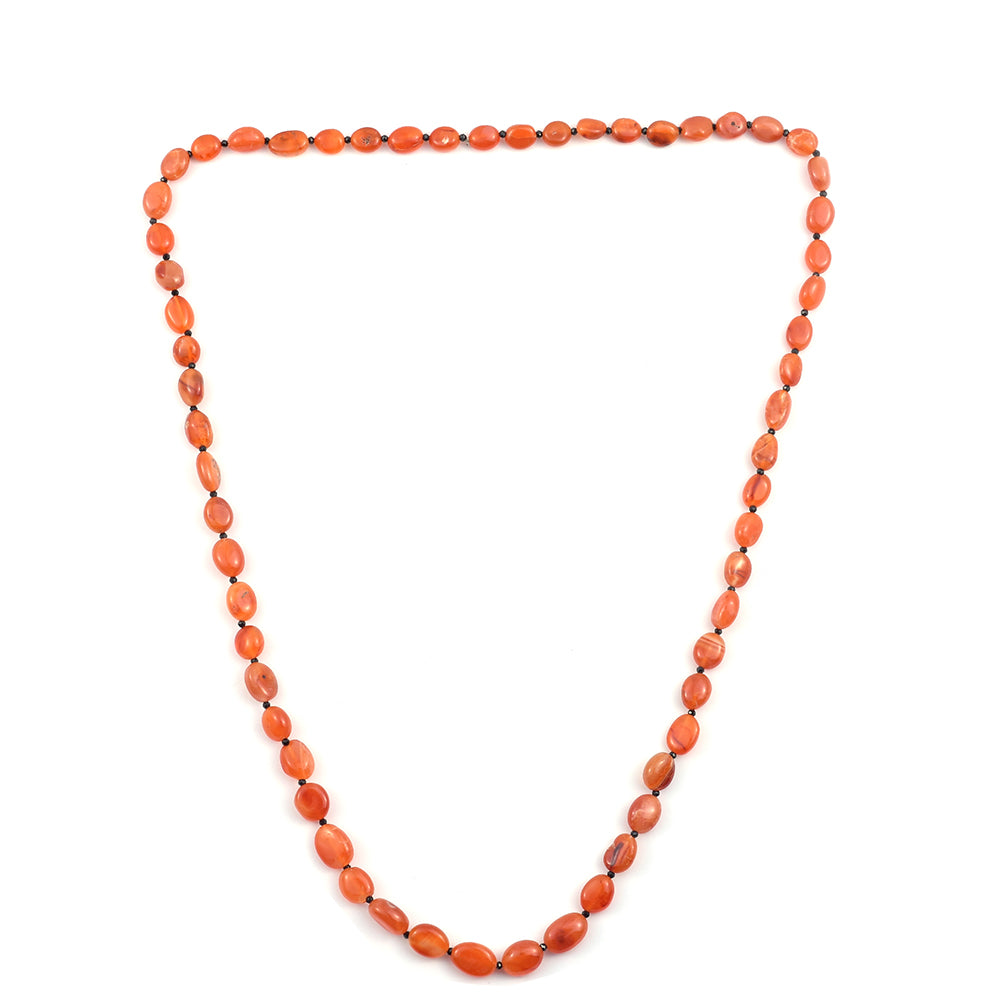 Collar Pepita con Cornalina y Espinela Negra