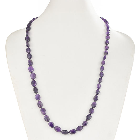 Collar Pepita con Amatista y Espinela Negra