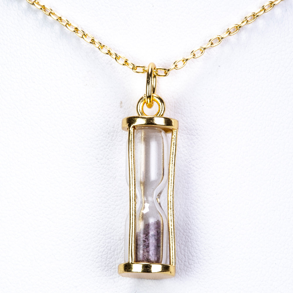 Collar de Aleación Bañado en Oro con Rubí de Tailandia