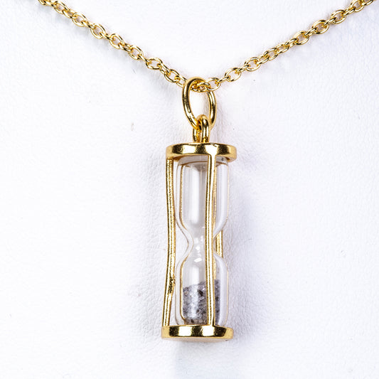 Collar de Aleación Bañado en Oro con Tanzanita