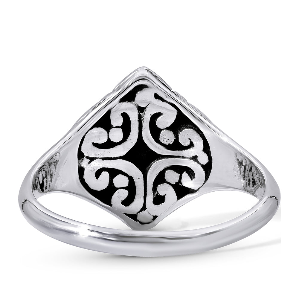 Anillo de Plata con Concha de abulón