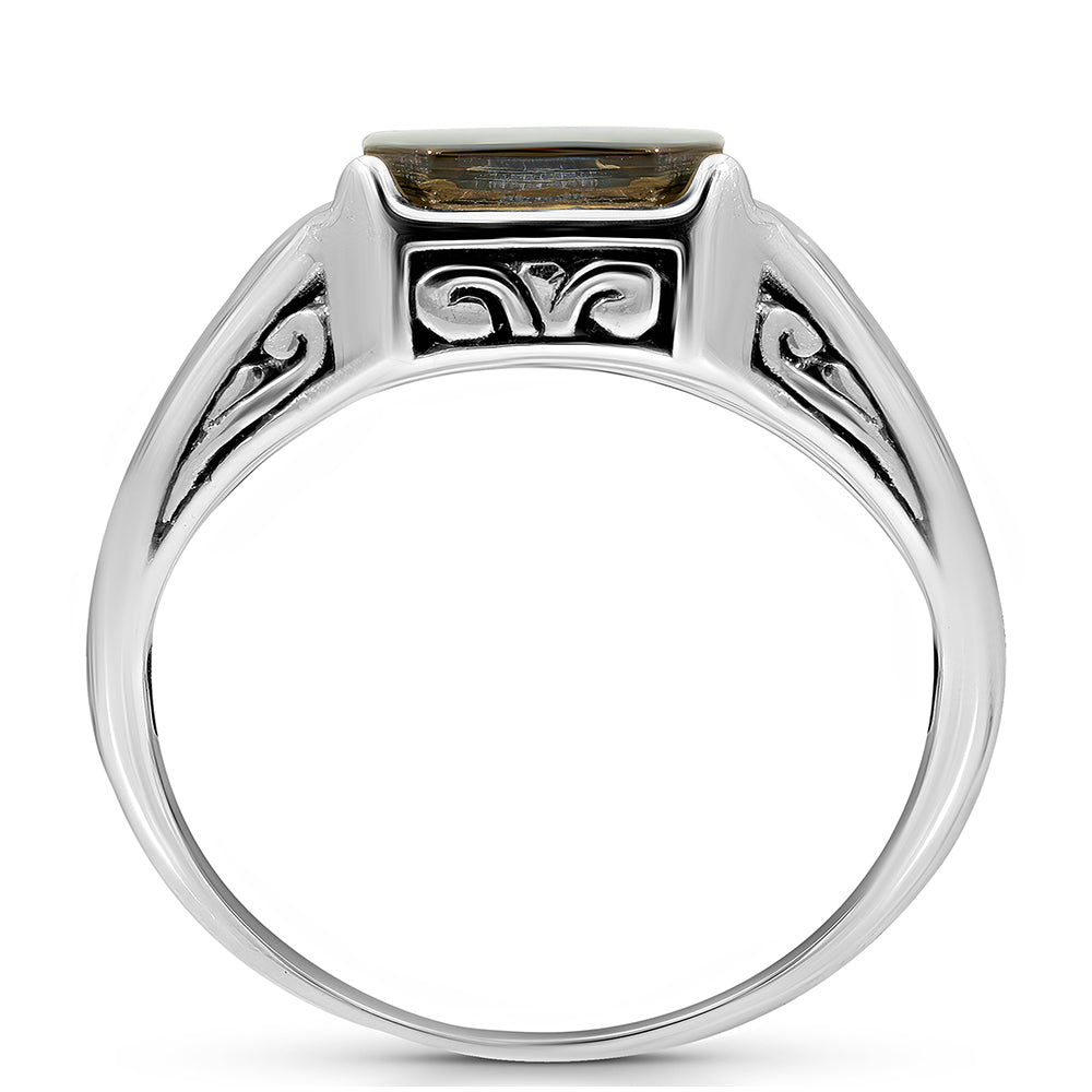 Anillo de Plata con Concha de abulón 2 