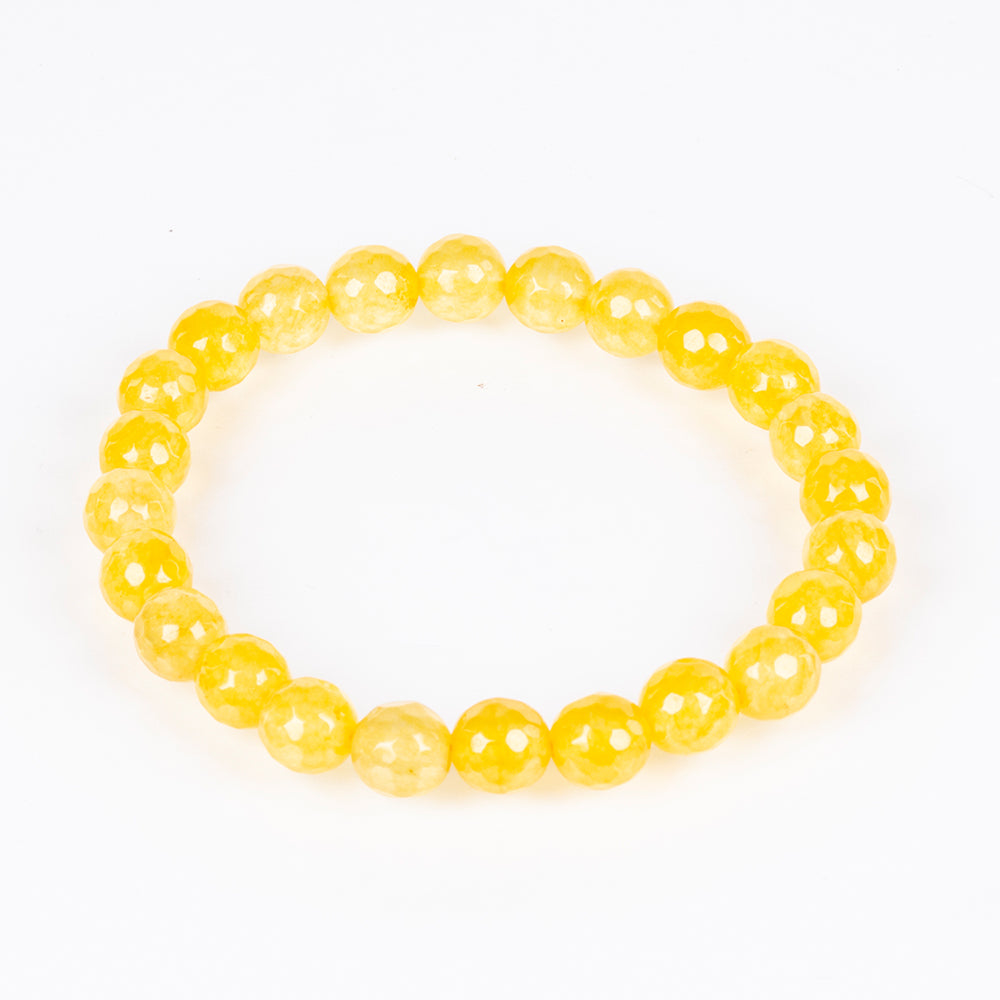 Conjunto Pepita con Jade Amarillo y Jade Verde ( Pulsera ) 6 