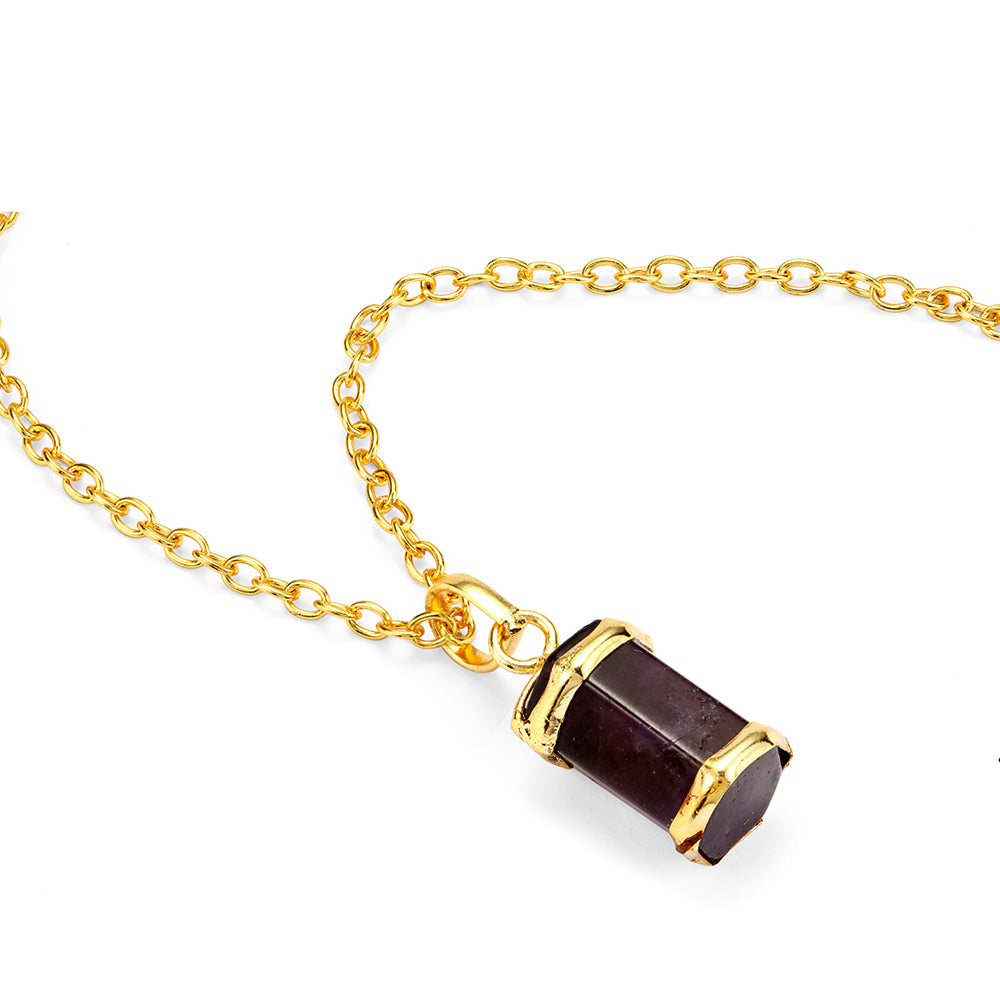 Collar con Amatista