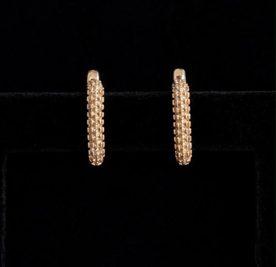 Pendientes Acero Inoxidable con Cristal Emporia® Blanco 2 