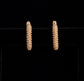 Pendientes Acero Inoxidable con Cristal Emporia® Blanco