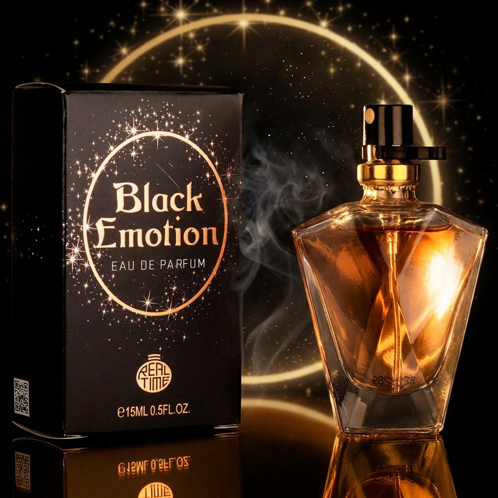 15 ml EDP " BLACK EMOTION" fragancia oriental avainillada 1 