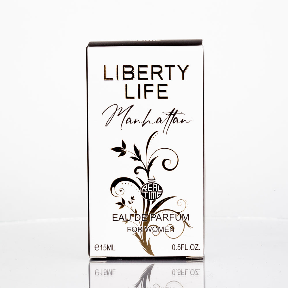 15ml EDP "LIBERTY LIFE MANHATTAN" fragancia ámbar fougére 3 