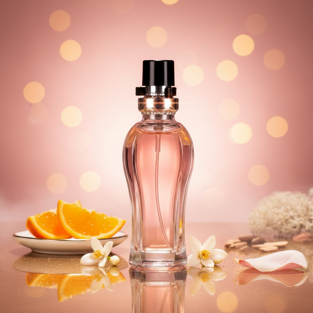 15ml EDP "FINE GOLD PINK VIBRATIONS" fragancia cítrica frutal 7 