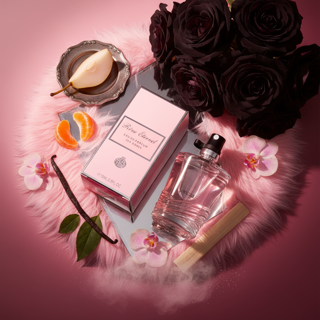 15ml EDP " RÉVE ETERNEL" fragancia afrutada 9 