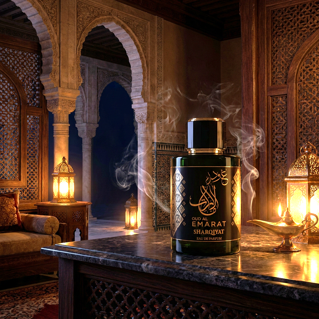 Oud Al Emarat Sharqiyat EDP 100 ml – fragancia unisex ambarina y amaderada