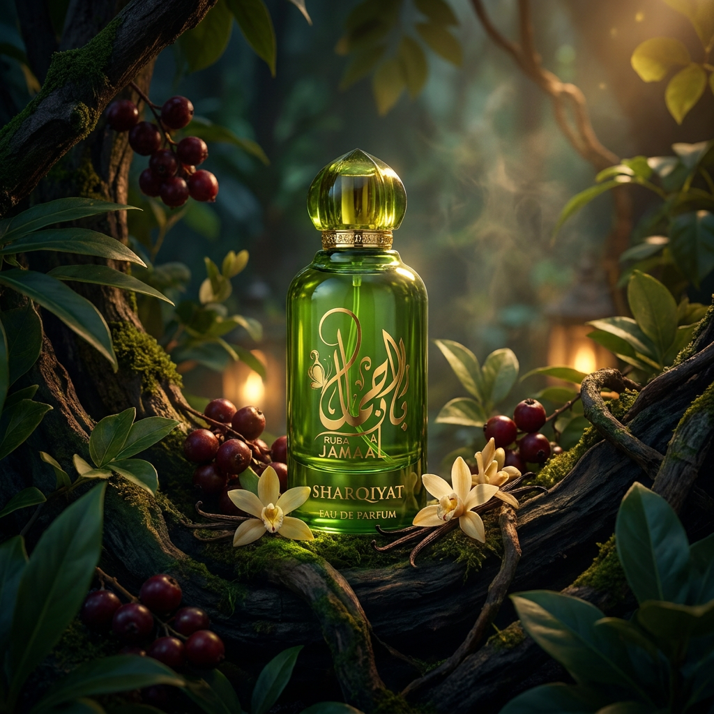 Ruba Al Jamaal EDP 100 ml – fragancia afrutada y *gourmand* para mujer
