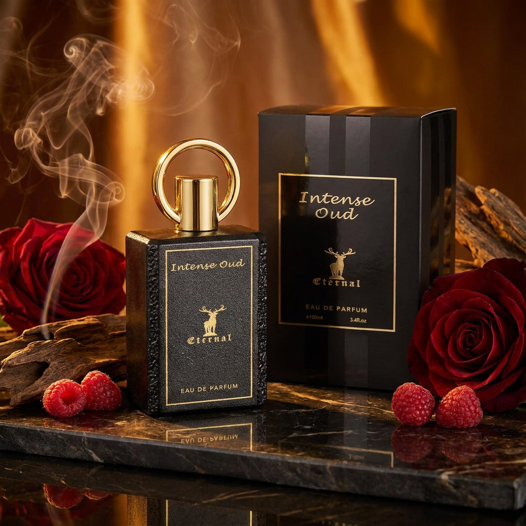 Intense Oud Eternal Collection EDP 100 ml – fragancia unisex afrutada y amaderada