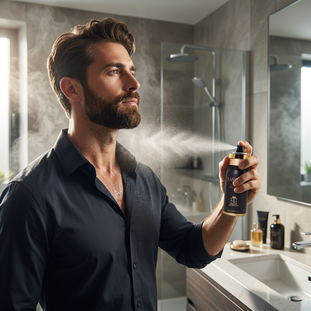 Spray corporal perfumado Savage 200 ml – fragancia masculina cítrico-aromática 1 